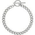 NOELANI Damen Armband "Chunky Chain", Edelstahl, silber