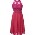 MASCARA© LONDON Kleid, Pailletten, tailliert, für Damen, pink, 44