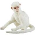 HANSA Creation Kuscheltier "Affe von Sri Lanka", 33 cm, weiß