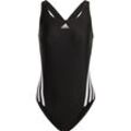 adidas Performance Badeanzug, breite Träger, für Damen, schwarz, 38