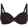 ROSA FAIA Hermine Bikini-Top, Bügel, verstellbare Träger, für Damen, schwarz, 40E