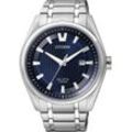 CITIZEN® Herren Solaruhr "Super Titanium AW1240-57L", silber