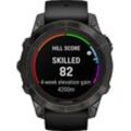 GARMIN® Touchscreen-Smartwatch FĒNIX® 7 PRO - SAPPHIRE SOLAR EDITION "010-02777", schwarz, 99