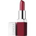 CLINIQUE Lip Colour & Primer, Lippen Make-up, lippenstifte, Stift, rot (07 PASSION POP), strahlend/schimmernd,
