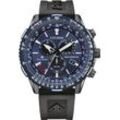 CITIZEN® Herren Funk-Chronograph "CB5006-02L", schwarz, OS