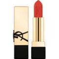 YVES SAINT LAURENT Rouge Pur Couture Lippenstift, Lippen Make-up, lippenstifte, Fest, orange (O154 ORANGE FATAL), silk/langanhaltend, Deckkraft: Mittel bis Hoch,