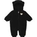 Steiff Teddy-Overall, Kapuze, für Babys und Kleinkinder, blau, 86