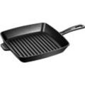 staub® Grillpfanne, Gusseisen, schwarz