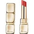 GUERLAIN Kisskiss Shine Bloom, Lippen Make-up, lippenstifte, Stift, rot (519 Floral Brick), strahlend, Deckkraft: Leicht,