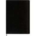 MOLESKINE® Notizbuch, Fester Einband, A4, Blanko, schwarz