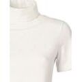 Damen Rollkragen-Shirt in ecru ,Größe 50, Witt Weiden, 95% Baumwolle, 5% Elasthan