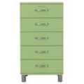 Tenzo Malibu Kommode Metall/Holzwerkstoff 60x41x111 cm Spring Green