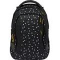 Satch Schulrucksack "sleek Lazy Daisy", schwarz