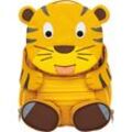 Affenzahn Kindergartenrucksack "Großer Freund Theo Tiger", gepolsterte Schultergurte, gelb