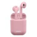 STREETZ TWS-0006 Bluetooth In-Ear Kopfhörer mit Ladeschale, pink
