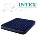 Intex Luftbett 203x183x22cm blau Gästebett Luftmatratze