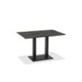 Niehoff Bistro Tisch Stahl Rechteckig Zement/Anthrazit HPL/Stahl