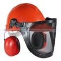 Schutzhelm Waldarbeiter Helmset effektiver Schutz von Kopf, Gesicht und Ohren