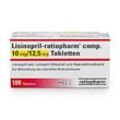 Lisinopril-ratiopharm® comp. 20 mg/12.5 mg 200 St.