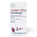 Ventolair Easi Breathe 250 mcg 1 Inhalator (200 Dosis)