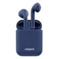 STREETZ TWS-0009 Bluetooth In-Ear Kopfhörer mit Ladeschale, dunkelblau