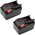 2x Hochleistungs Li-Ion Akku 28V / 2000mAh ersetzt aeg / Milwaukee 48-11-2830 0700956730 für V28PD V28CS V28CS/0 V28IW V28HX V28H V28H/0 V28G V28C