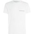 Calvin Klein Jeans T-Shirt, Logo-Print, für Herren, weiß, S