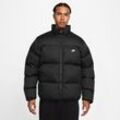 Steppjacke NIKE SPORTSWEAR "M NK TF CLUB PUFFER JKT" Gr. XXL, schwarz-weiß (black, white) Herren Jacken Sportjacken