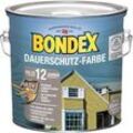 Bondex Dauerschutz-Holzfarbe 2,5 L cremeweiß champagner