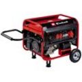 Einhell Stromerzeuger TC-PG 65/E5, (1-tlg), Benzin, inkl. 12 V Starterbatterie, rot