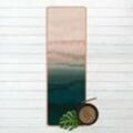 Micasia - Yogamatte - Spiel der Farben Meeresrauschen Größe HxB: 61cm x 183cm