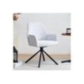 OKWISH Drehsessel TV-Sessel Relaxsessel Loungesessel Polsterstuhl (Metallstuhl mit vier Beinen