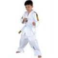 KWON Taekwondoanzug Tiger Taekwondo Anzug mit Gürtel Hose und Jacke Club Line Schulterstreifen (3-teilig