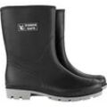 Power Safe PVC-Stiefel halbhoch schwarz-grau