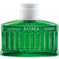 Laura Biagiotti Roma Uomo Green Swing, Eau de Toilette, 200 ml, Herren, holzig/blumig/grün, KLAR
