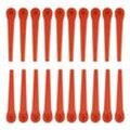 20x Ersatzmesser / Klingen für viele Gardena Rasentrimmer wie EasyCut Li-18/23 r (9823-20) / 70mm Länge, 5,5mm Innendurchmesser - Trade-shop