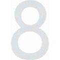 Alpertec - Hausnummer 8 Selbstklebend Nachtleuchtend Hausnummern Hausnummerschild