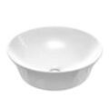 Aufsatzwaschbecken TASSONI BOWL, freistehendes Waschbecken 40 cm