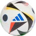adidas Fußball "EURO24 LGE J290", Größe 5, nahtlos, für Kinder, weiß, 5