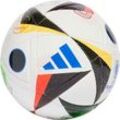 adidas Fußball "EURO24 LGE J350", Größe 5, nahtlos, für Kinder, weiß, 5