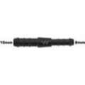 WamSter® I Schlauchverbinder Pipe Connector reduziert 10mm 8mm Durchmesser