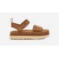 UGG® Goldenstar Sandale für Damen | UGG® EU in Brown, Größe 39.5, Veloursleder