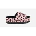 UGG® Maxi Slide Cheetah Print für Damen in Pink Scallop, Größe 37