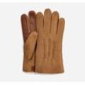 UGG® Contrast Sheepskin Tech Handschuhe für Herren in Brown, Größe XL, Schaffell