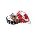 Trade Shop Traesio - halsband mit runden nieten für grosse hunde verstellbarer schnallenverschluss