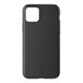 Markenlos - Silikon Hülle Basic kompatibel mit Motorola Moto G73 Case tpu Soft Handy Cover Schutz Schwarz - Transparent