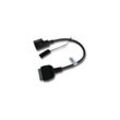 Aux Line In Adapter Kabel kfz Radio kompatibel mit vw Scirocco, Sharan, T5, Tiguan, Touareg, Touran, Phaeton, Jetta - Vhbw