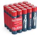 20x Ansmann Alkaline Batterie aaa Micro 1,5V – LR3 MN2400 (20 Stück)