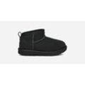 UGG® Classic Ultra Mini Boot für Kinder | UGG® EU in Black, Größe 32.5, Veloursleder