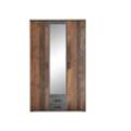 Schlafkontor Chicago Kleiderschrank Holzwerkstoff Melamin 3 Türen 120x196x54 cm
